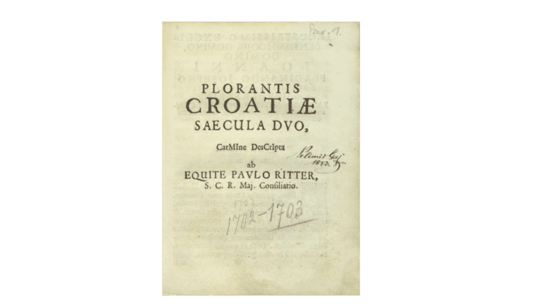 Prije 320 godina Dubovac se javlja u književnosti!